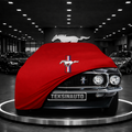 MUSTANG 1 MY 69 1964-1973  Custom Fit Indoor Car Cover Soft Stretch Black Gray Blue Red Dust Protection Garage Cover Laser Cut + Bag