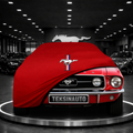 MUSTANG 1 MY 71 1964-1973    Custom Fit Indoor Car Cover Soft Stretch Black Gray Blue Red Dust Protection Garage Cover Laser Cut + Bag