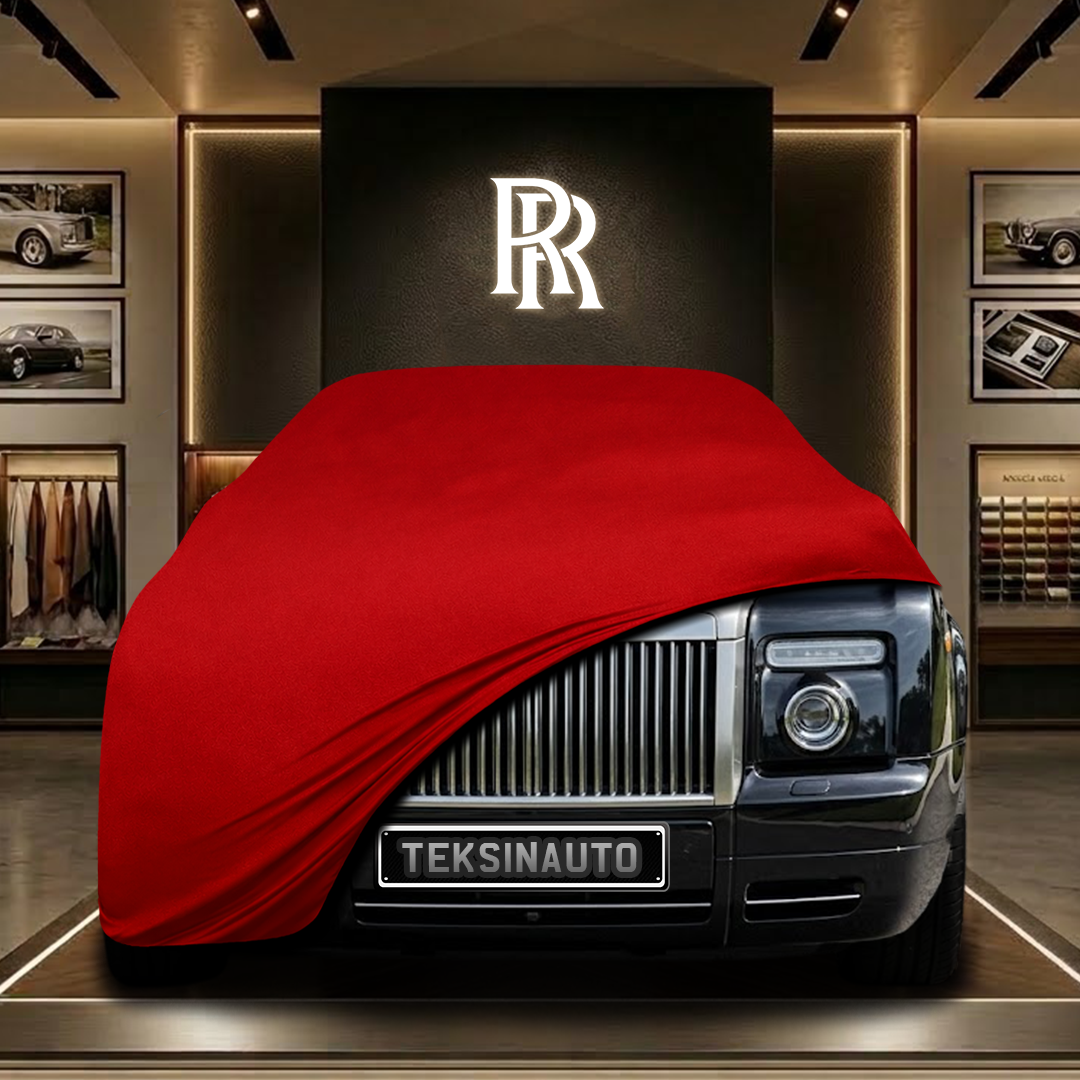 Rolls Royce Phantom Drophead Coupe (2007-2016) Custom Fit Indoor Car Cover Soft Stretch Black Gray Blue Red Dust Protection Garage Cover Laser Cut + Bag