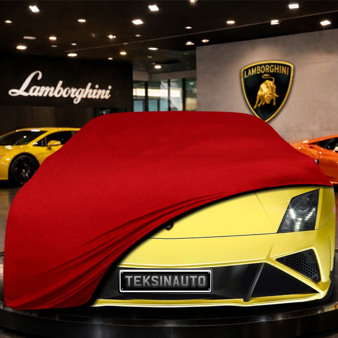 Lamborghini Gallardo LP 560-4 (2008-2013) Custom Fit Indoor Car Cover Soft Stretch Black Gray Blue Red Dust Protection Garage Cover Laser Cut + Bag