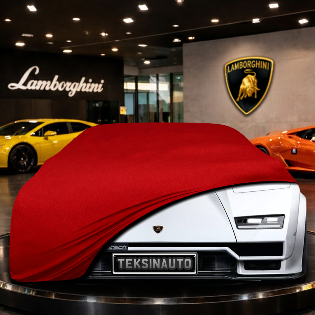 Lamborghini Countach LPI 800-4 (2022-) Custom Fit Indoor Car Cover Soft Stretch Black Gray Blue Red Dust Protection Garage Cover Laser Cut + Bag