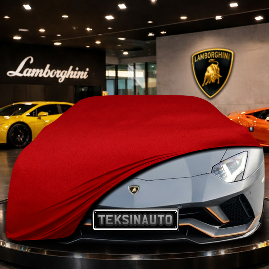 Lamborghini Aventador LP780-4 (2021-) Indoor Car Cover Custom Fit, Black, Gray, Blue, Red Color