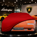 Lamborghini Countach (1974-1991) Custom Fit Indoor Car Cover Soft Stretch Black Gray Blue Red Dust Protection Garage Cover Laser Cut + Bag
