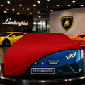 Lamborghini Huracan Sterrato (2023-) Custom Fit Indoor Car Cover Soft Stretch Black Gray Blue Red Dust Protection Garage Cover Laser Cut + Bag