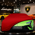 Lamborghini Huracan Tecnica (2022-) Custom Fit Indoor Car Cover Soft Stretch Black Gray Blue Red Dust Protection Garage Cover Laser Cut + Bag