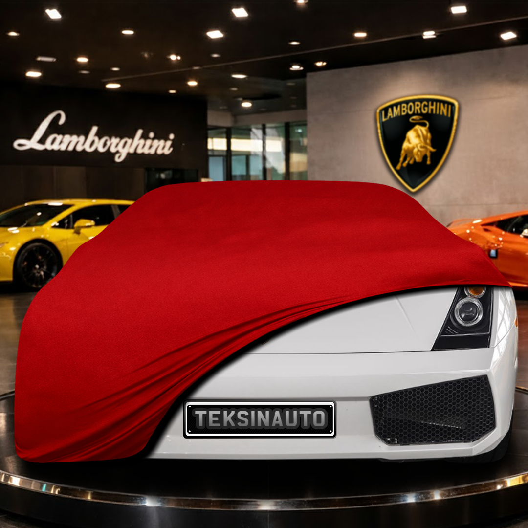 Lamborghini Gallardo Spyder (2005-2008) Custom Fit Indoor Car Cover Soft Stretch Black Gray Blue Red Dust Protection Garage Cover Laser Cut + Bag