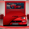Ferrari F355 Custom Fit Indoor Car Cover Soft Stretch Black Gray Blue Red Dust Protection Garage Cover Laser Cut + Bag