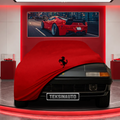 Ferrari 400 Custom Fit Indoor Car Cover Soft Stretch Black Gray Blue Red Dust Protection Garage Cover Laser Cut + Bag