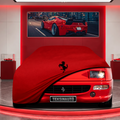 Ferrari F355 Custom Fit Indoor Car Cover Soft Stretch Black Gray Blue Red Dust Protection Garage Cover Laser Cut + Bag