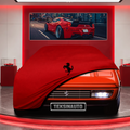 Ferrari GTS Turbo (F106-ASTR) Custom Fit Indoor Car Cover Soft Stretch Black Gray Blue Red Dust Protection Garage Cover Laser Cut + Bag