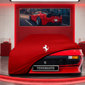 Ferrari 208 Custom Fit Indoor Car Cover Soft Stretch Black Gray Blue Red Dust Protection Garage Cover Laser Cut + Bag