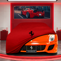 Ferrari SA Aperta Custom Fit Indoor Car Cover Soft Stretch Black Gray Blue Red Dust Protection Garage Cover Laser Cut + Bag