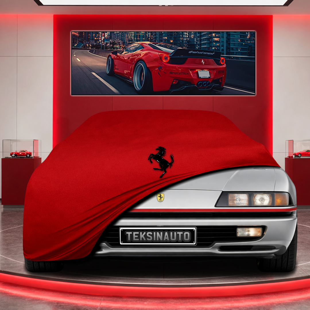 Ferrari Pinin Custom Fit Indoor Car Cover Soft Stretch Black Gray Blue Red Dust Protection Garage Cover Laser Cut + Bag