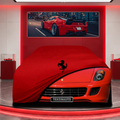 Ferrari 599 Custom Fit Indoor Car Cover Soft Stretch Black Gray Blue Red Dust Protection Garage Cover Laser Cut + Bag
