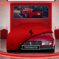 Ferrari 328 Custom Fit Indoor Car Cover Soft Stretch Black Gray Blue Red Dust Protection Garage Cover Laser Cut + Bag