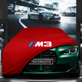 BMW G80 M3 (2019-) Custom Fit Indoor Car Cover Soft Stretch Black Gray Blue Red Dust Protection Garage Cover Laser Cut + Bag