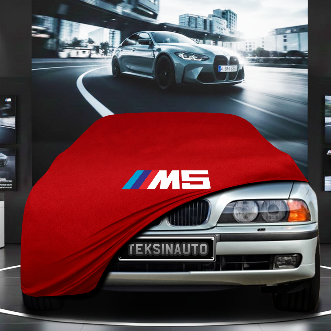 BMW 5 E39 TOURİNG (1995-2003) Custom Fit Indoor Car Cover Soft Stretch Black Gray Blue Red Dust Protection Garage Cover Laser Cut + Bag