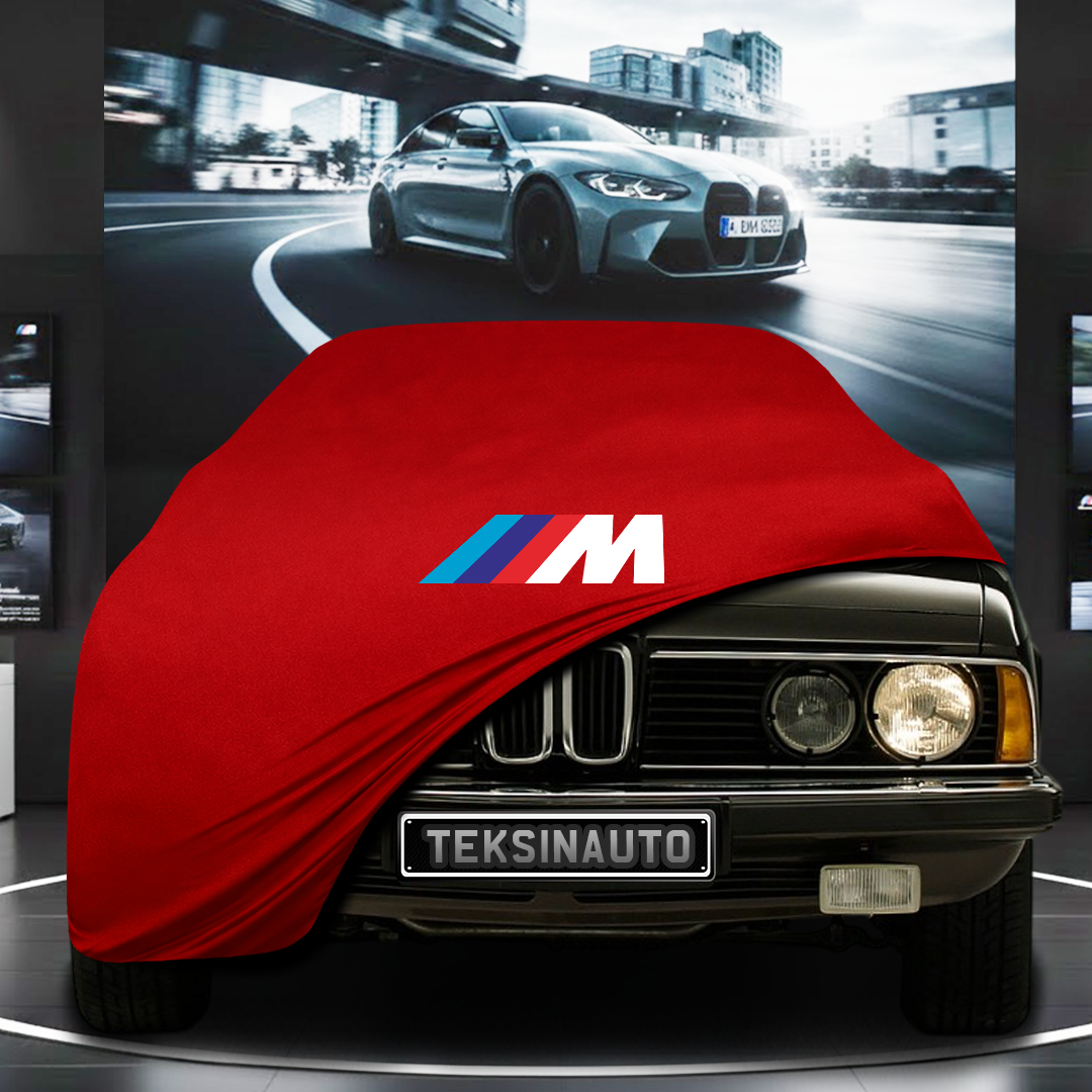 BMW 7 E23 (1977-1986) Custom Fit Indoor Car Cover Soft Stretch Black Gray Blue Red Dust Protection Garage Cover Laser Cut + Bag