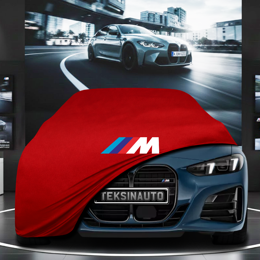 BMW M4 G83 CABRİO (2024-) Custom Fit Indoor Car Cover Soft Stretch Black Gray Blue Red Dust Protection Garage Cover Laser Cut + Bag