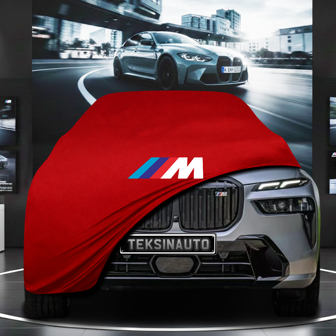 BMW X7 G07 LCI (2023-) Custom Fit Indoor Car Cover Soft Stretch Black Gray Blue Red Dust Protection Garage Cover Laser Cut + Bag