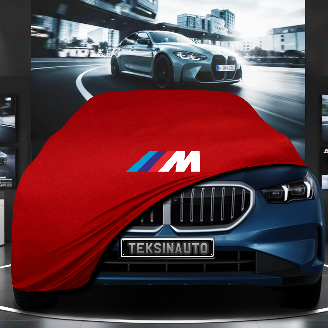 BMW 5 G60 SEDAN (2024-) Custom Fit Indoor Car Cover Soft Stretch Black Gray Blue Red Dust Protection Garage Cover Laser Cut + Bag