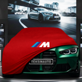 BMW G80 M3 (2019-) Custom Fit Indoor Car Cover Soft Stretch Black Gray Blue Red Dust Protection Garage Cover Laser Cut + Bag