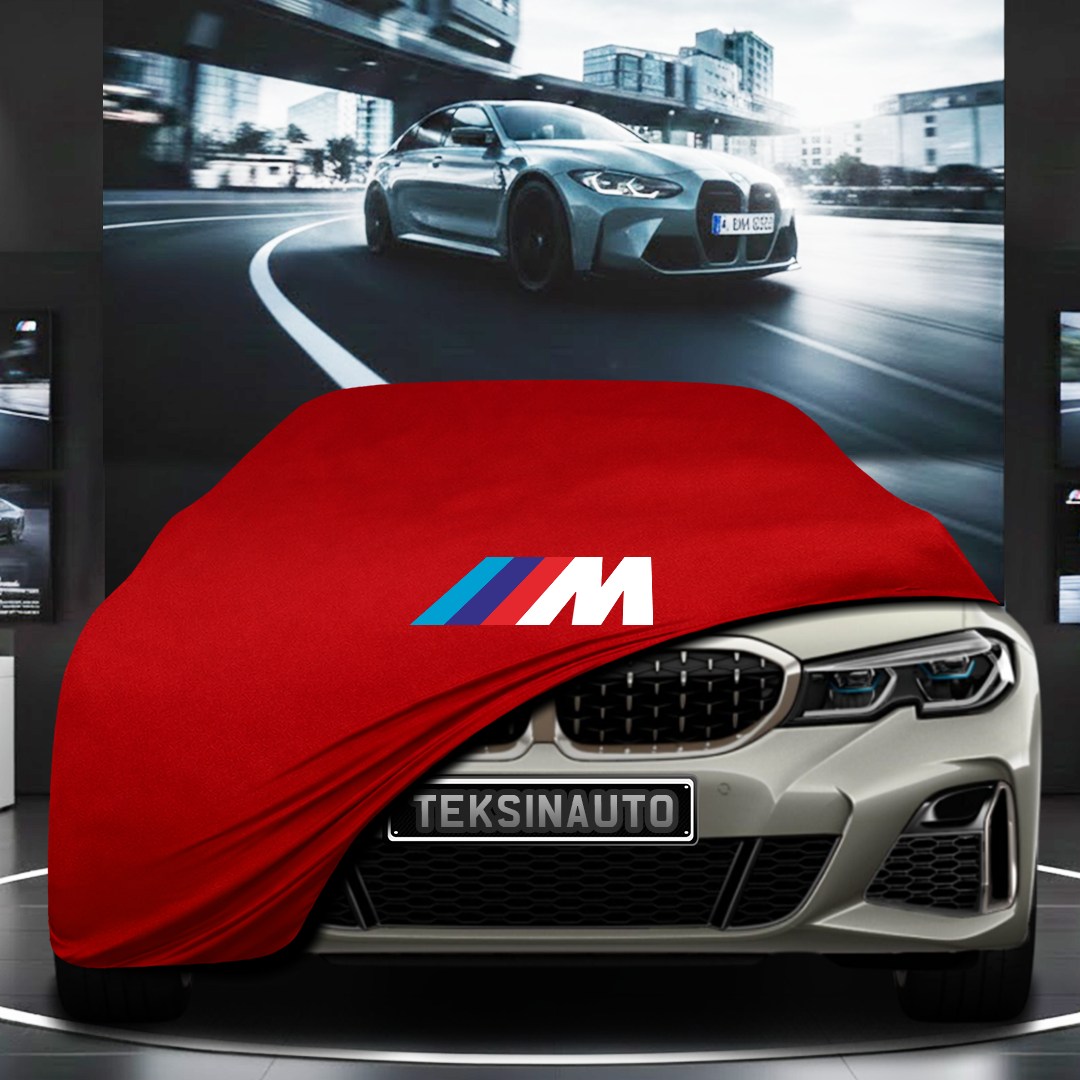 BMW 3 G20 SEDAN (2019-) Custom Fit Indoor Car Cover Soft Stretch Black Gray Blue Red Dust Protection Garage Cover Laser Cut + Bag