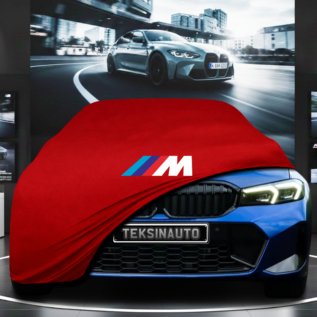 BMW 3 G81 M3 TOURİNG (2019-) Custom Fit Indoor Car Cover Soft Stretch Black Gray Blue Red Dust Protection Garage Cover Laser Cut + Bag