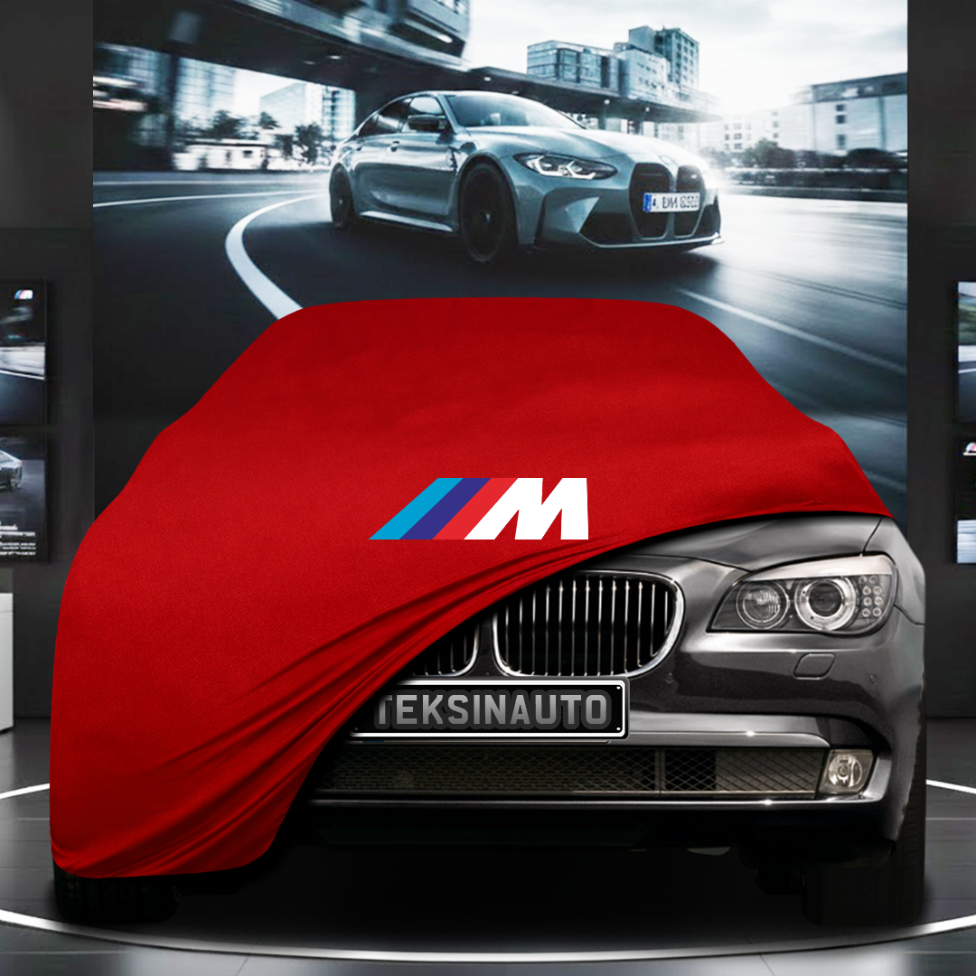 BMW 7 F01 SHORT (2008-2015) Custom Fit Indoor Car Cover Soft Stretch Black Gray Blue Red Dust Protection Garage Cover Laser Cut + Bag