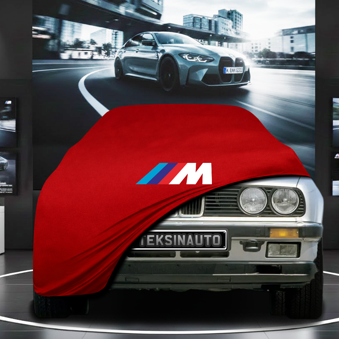 BMW 3 E30 TOURİNG Custom Fit Indoor Car Cover Soft Stretch Black Gray Blue Red Dust Protection Garage Cover Laser Cut + Bag