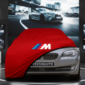 BMW M5 F10 SEDAN (2010-2017) Custom Fit Indoor Car Cover Soft Stretch Black Gray Blue Red Dust Protection Garage Cover Laser Cut + Bag