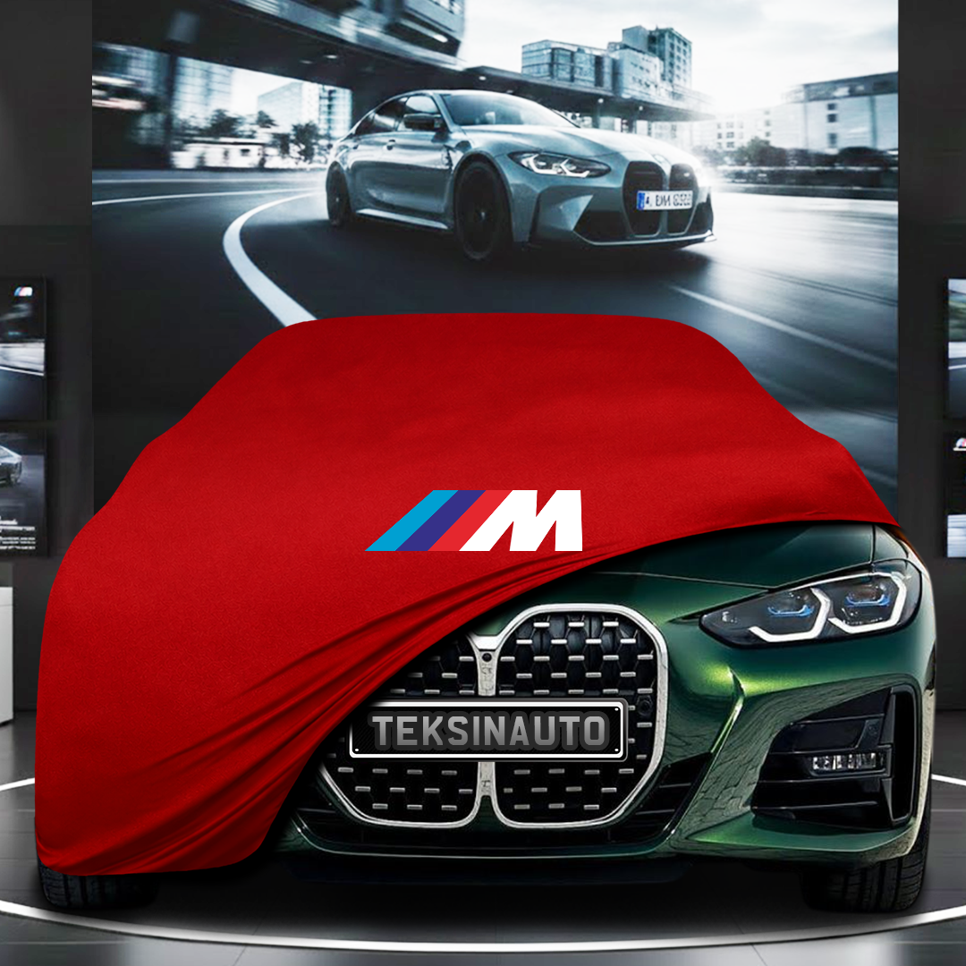 BMW 4 SERİES COUPE G22 (2020-) Custom Fit Indoor Car Cover Soft Stretch Black Gray Blue Red Dust Protection Garage Cover Laser Cut + Bag (Kopya)