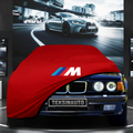 BMW 7 E32 (1986-1994) Custom Fit Indoor Car Cover Soft Stretch Black Gray Blue Red Dust Protection Garage Cover Laser Cut + Bag