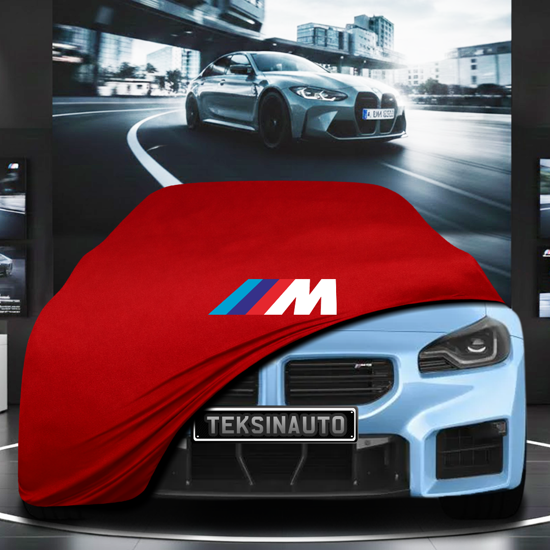 BMW 2 G87 M2 (2023-) Custom Fit Indoor Car Cover Soft Stretch Black Gray Blue Red Dust Protection Garage Cover Laser Cut + Bag