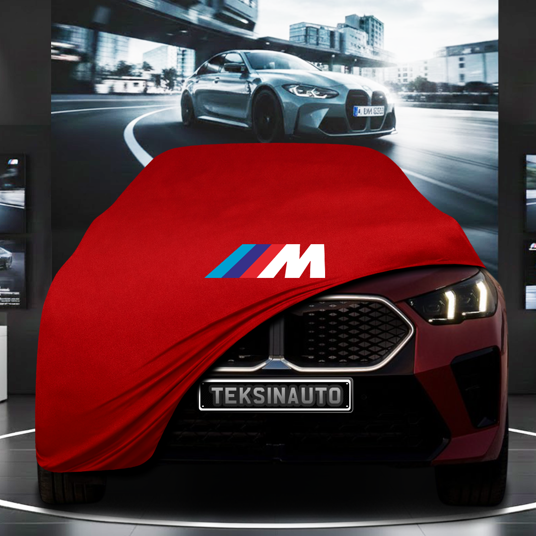 BMW İX2 (2024-) Custom Fit Indoor Car Cover Soft Stretch Black Gray Blue Red Dust Protection Garage Cover Laser Cut + Bag