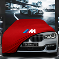 BMW 7 G12 LONG (2015-2022) Custom Fit Indoor Car Cover Soft Stretch Black Gray Blue Red Dust Protection Garage Cover Laser Cut + Bag