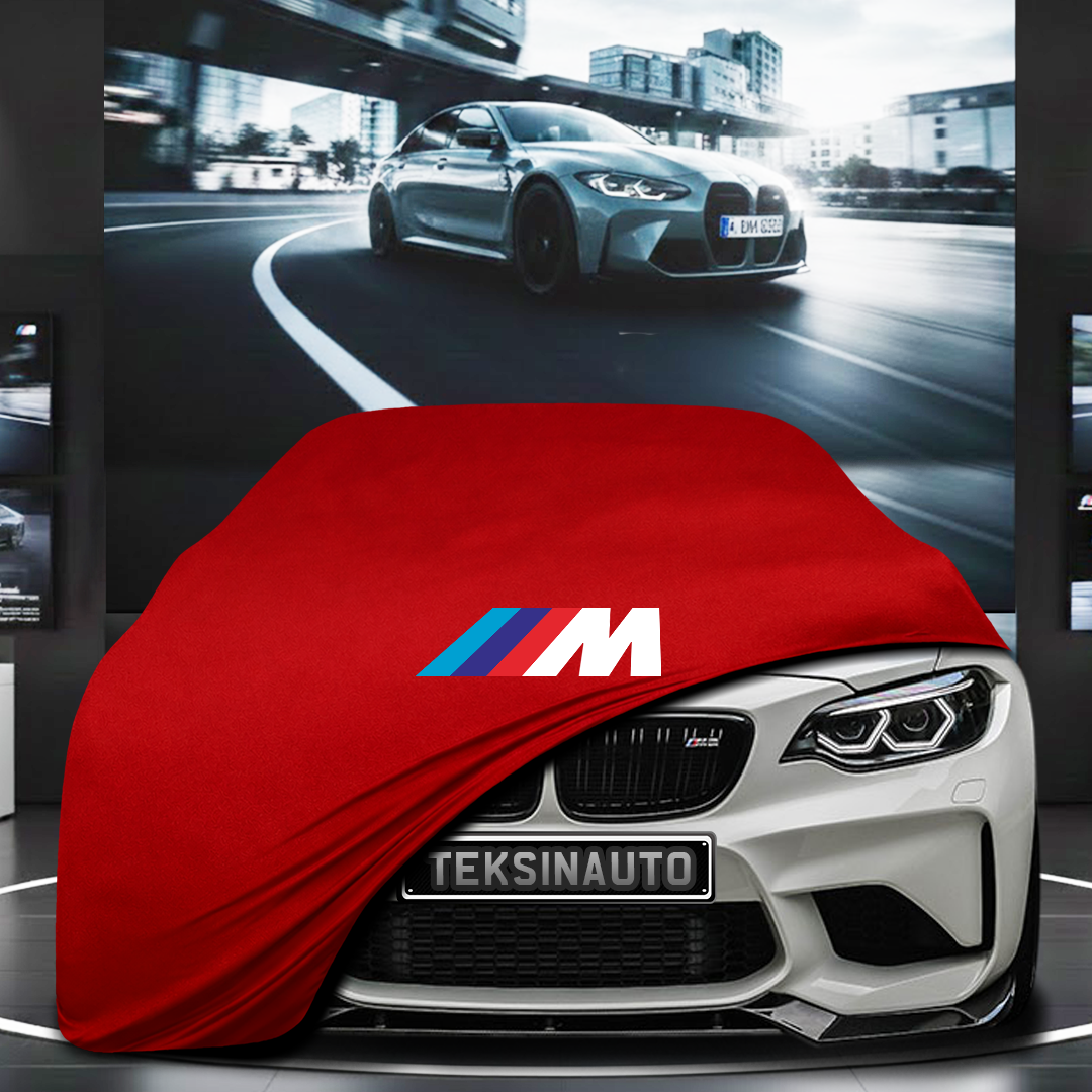 BMW F87 M2 (2014-2021) Custom Fit Indoor Car Cover Soft Stretch Black Gray Blue Red Dust Protection Garage Cover Laser Cut + Bag