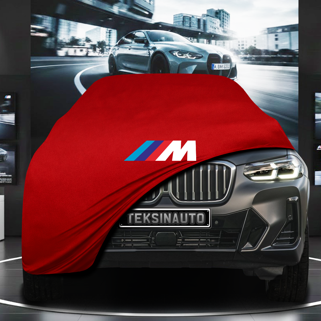 BMW İX 3 (2021-) Custom Fit Indoor Car Cover Soft Stretch Black Gray Blue Red Dust Protection Garage Cover Laser Cut + Bag