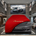 Porsche Panamera (G1-2-G2-2) Custom Fit Indoor Car Cover Soft Stretch Black Gray Blue Red Dust Protection Garage Cover Laser Cut + Bag