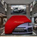 PORSCHE PANAMERA G3 Custom Fit Indoor Car Cover Soft Stretch Black Gray Blue Red Dust Protection Garage Cover Laser Cut + Bag