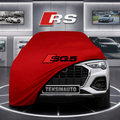 AUDİ Q5 FY Custom Fit Indoor Car Cover Soft Stretch Black Gray Blue Red Dust Protection Garage Cover Laser Cut + Bag