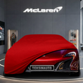 McLaren 650S (2014-2017) Custom Fit Indoor Car Cover Soft Stretch Black Gray Blue Red Dust Protection Garage Cover Laser Cut + Bag