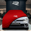 Volkswagen Polo 6 (2021-) Custom Fit Indoor Car Cover Soft Stretch Black Gray Blue Red Dust Protection Garage Cover Laser Cut + Bag