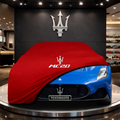 MASERATİ MC20 CİELO (2023-) Custom Fit Indoor Car Cover Soft Stretch Black Gray Blue Red Dust Protection Garage Cover Laser Cut + Bag