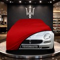 Maserati Coupe (2002-2007) Custom Fit Indoor Car Cover Soft Stretch Black Gray Blue Red Dust Protection Garage Cover Laser Cut + Bag
