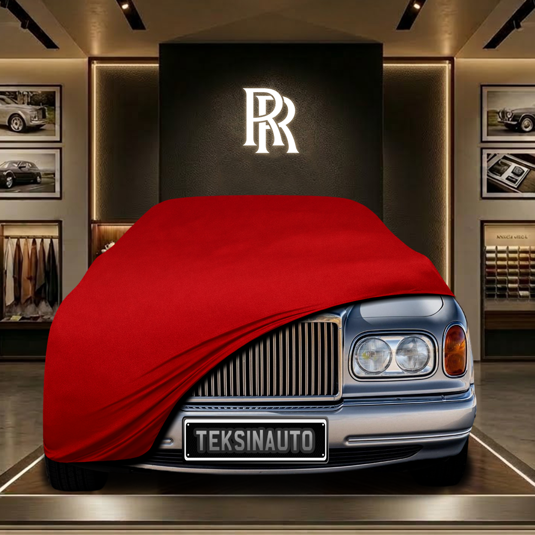 Rolls Royce Silver Seraph (1998-2002) Custom Fit Indoor Car Cover Soft Stretch Black Gray Blue Red Dust Protection Garage Cover Laser Cut + Bag