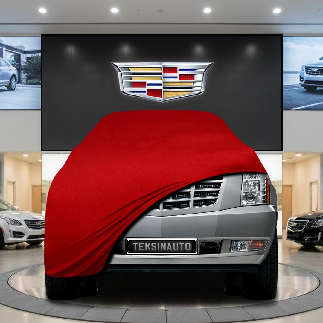 Cadillac Escalade 3 (2007-2014) Custom Fit Indoor Car Cover Soft Stretch Black Gray Blue Red Dust Protection Garage Cover Laser Cut + Bag