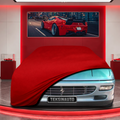 Ferrari 456 Custom Fit Indoor Car Cover Soft Stretch Black Gray Blue Red Dust Protection Garage Cover Laser Cut + Bag