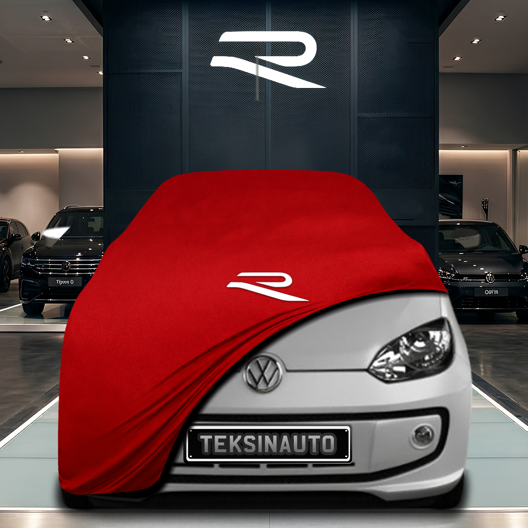 Volkswagen UP Custom Fit Indoor Car Cover Soft Stretch Black Gray Blue Red Dust Protection Garage Cover Laser Cut + Bag