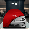 Volkswagen UP Custom Fit Indoor Car Cover Soft Stretch Black Gray Blue Red Dust Protection Garage Cover Laser Cut + Bag